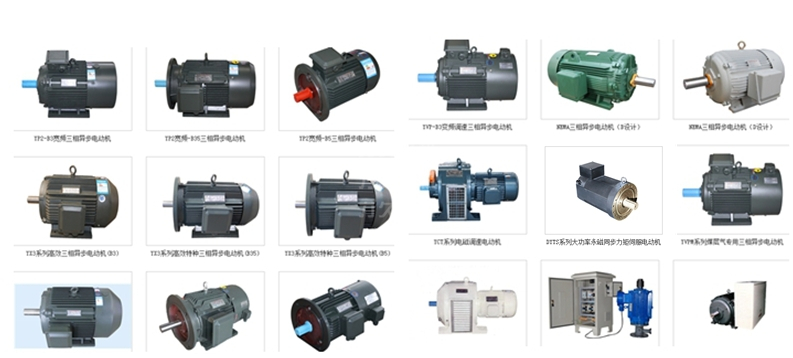 部分高效電機(jī)、特種電機(jī)產(chǎn)品